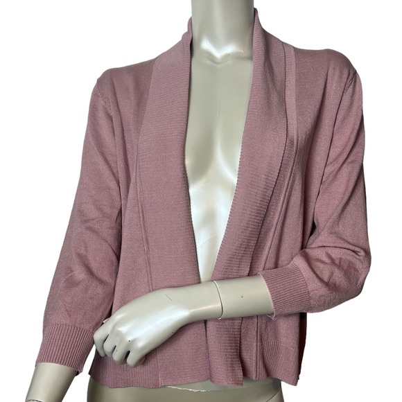 ‼️3 for $35‼️ - Hayden Park - Mauve Rose Sweater knit Cardigan - NWOT - (#1121) - Picture 1 of 8